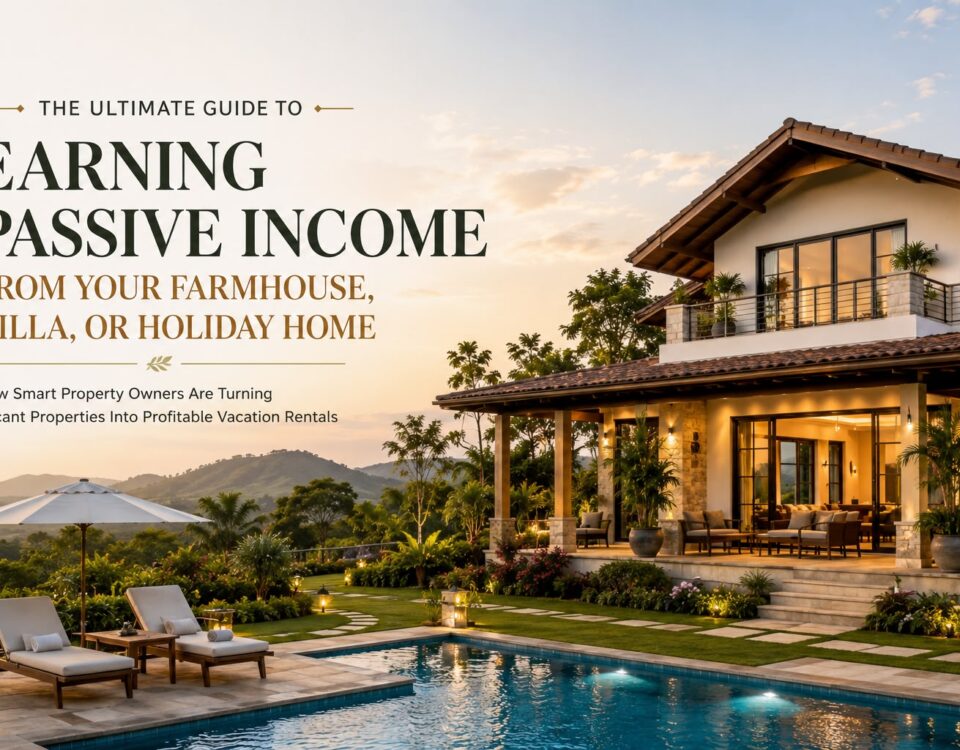 The Ultimate Guide to Earning Passive Income From Your Farmhouse, Villa, or Holiday Home